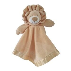 Plush Lion Baby Lovey Lovie Security Blanket Sanford Equip 18" x 18" Unisex